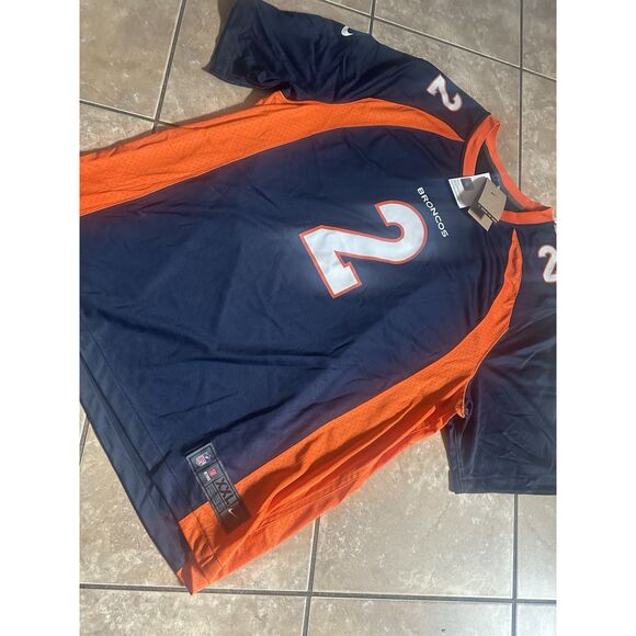Nike Patrick Surtain 11 Denver Broncos On Field Jersey Mens 2XL Blue NFL - Picture 2 of 8